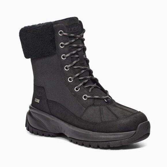 UGG Women's Yose Fluff Hiker Boots - Picture 1 of 3